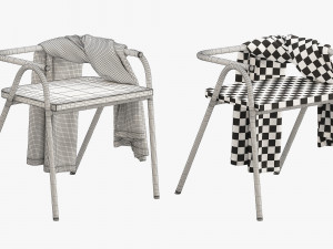 grand rapids half hurdle chair 3D 模型