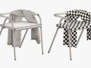 grand rapids half hurdle chair 3D Model