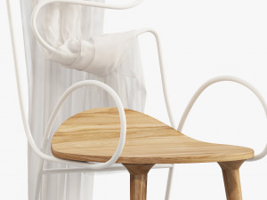 sylph chair 3 options Model 3D