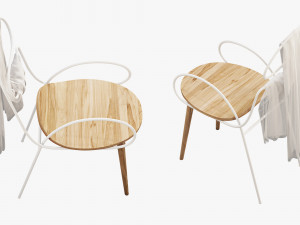 sylph chair 3 options Model 3D