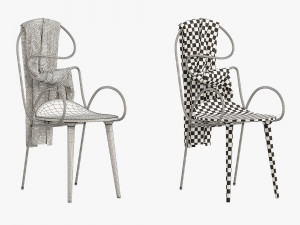 sylph chair 3 options Model 3D