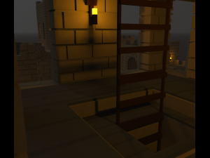 fortress castle 3D Model