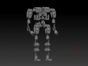 robot 3D Model