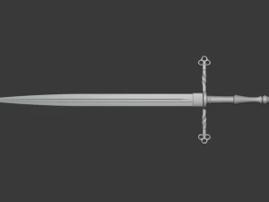 espada Modelo de impresión 3D