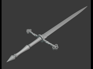 sword Model do druku 3D