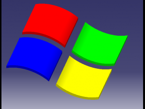 windows logo 3D Model