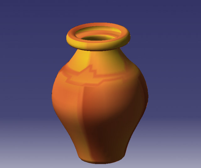 flower vase 3D Model .c4d .max .obj .3ds .fbx .stl .blend 