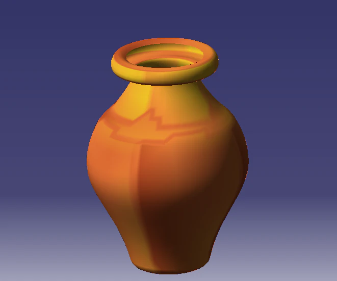 flower vase 3D Model .c4d .max .obj .3ds .fbx .stl .blend 