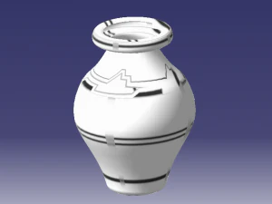 flower vase 3D Model