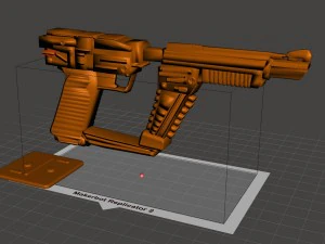 v 방문자 버전 1 3D 프린트 모델