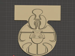 Medaille von Star Wars Yavin 3D Druckmodell
