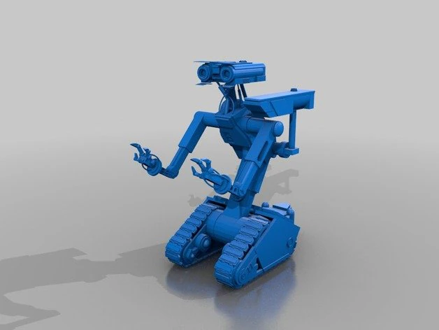 johnny 5 short circuit 3D Print Model .c4d .max .obj .3ds .fbx .stl .blend 