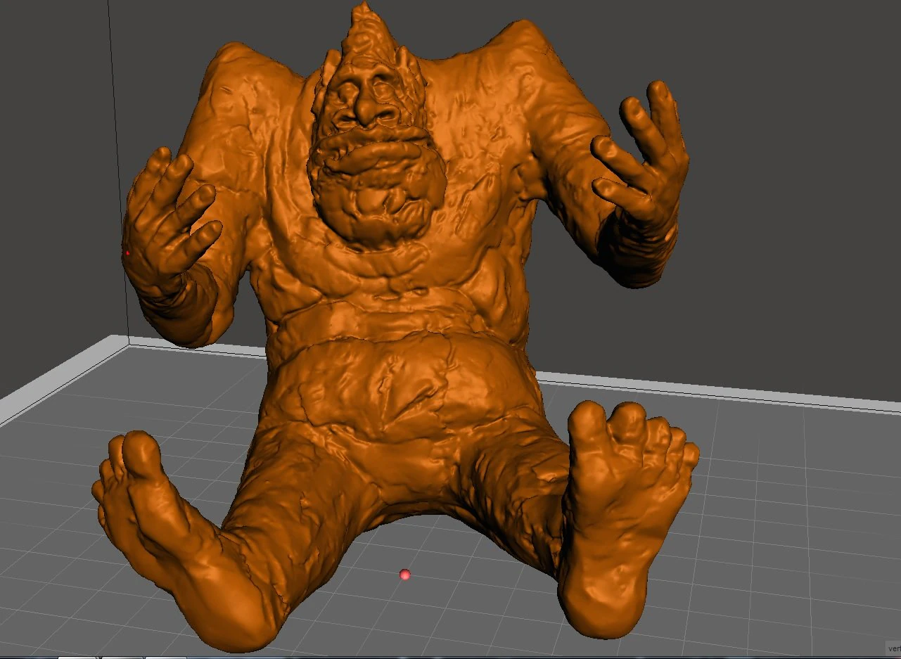 rockbiter neverending story 3D Print Model .c4d .max .obj .3ds .fbx .stl .blend 