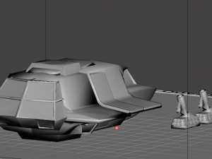 v visitors shuttle 3D 프린트 모델