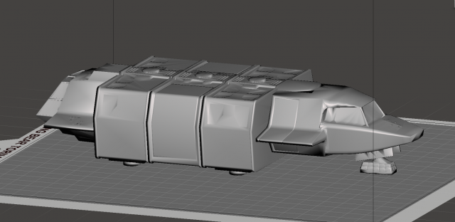 v visitors transport 3Dプリントモデル .c4d .max .obj .3ds .fbx .stl .blend 