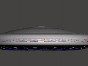 v visitors mothership 3D Print Model
