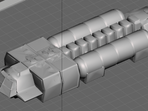 v visitors tanker ship most accurate Modello di stampa 3D
