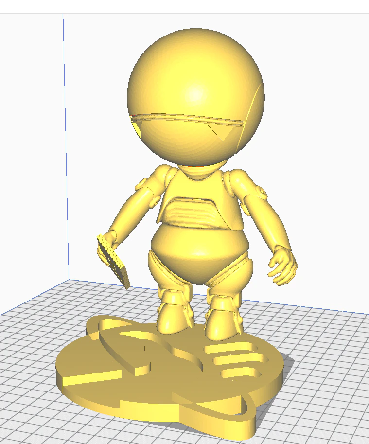 marvin from the hitchhikers guide to the galaxy 3D Print Model .c4d .max .obj .3ds .fbx .stl .blend 