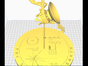 podr&oacute;żnik z dźwiękami podstawy dysku ziemskiego Model do druku 3D