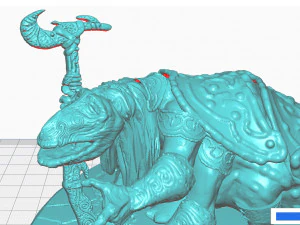बेस जिम हेंसन के साथ डार्क क्रिस्टल प्रेरित रहस्यवादी उरू 3D प्रिंट मॉडल
