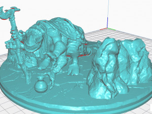 the dark crystal inspired mystics urru with base jim henson 3Dプリントモデル