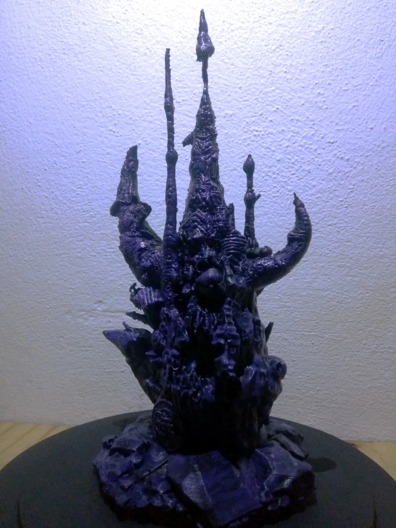 the dark crystal inspired castle from the movie 3D Print Model .c4d .max .obj .3ds .fbx .stl .blend 