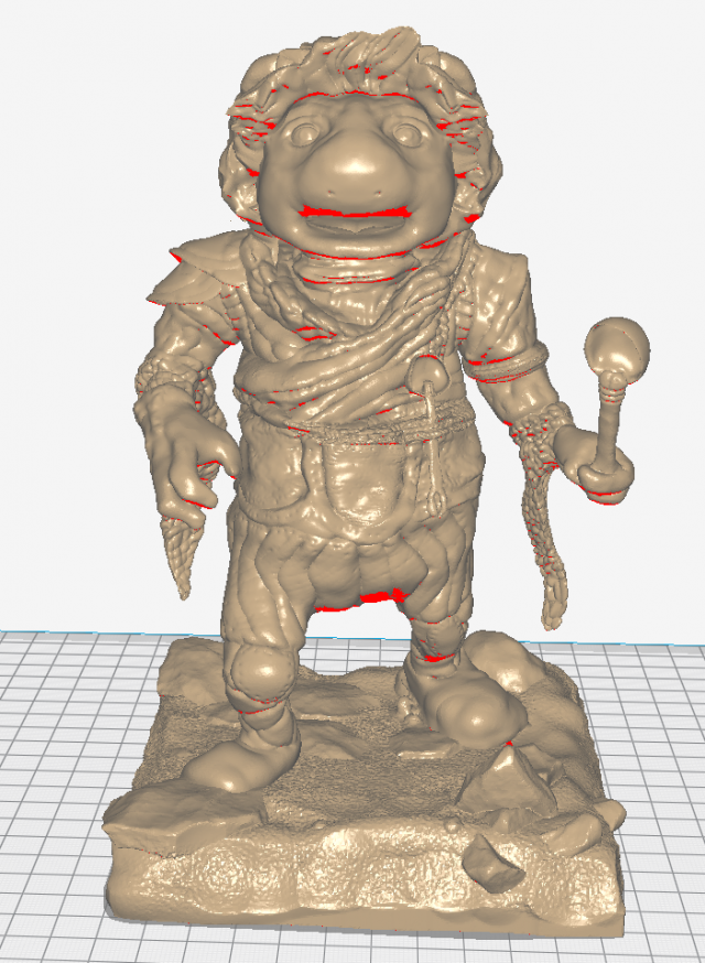 the dark crystal inspired hup the podling the spoon paladin 3D 프린트 모델 .c4d .max .obj .3ds .fbx .stl .blend 