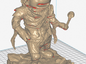 the dark crystal inspired hup the podling the spoon paladin 3D 프린트 모델