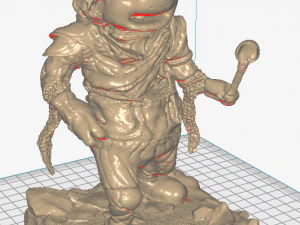 the dark crystal inspired hup the podling the spoon paladin 3D Print Model