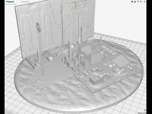 indiana jones raiders of the lost ark inspired tanis city room map for 375 action figures 3D Print Model