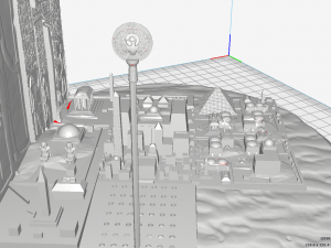 indiana jones raiders of the lost ark inspired tanis city room map for 375 action figures 3D 프린트 모델