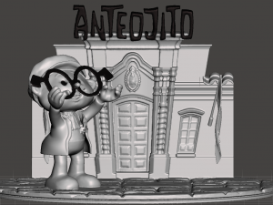 inspired figure of anteojito from the creation of garcia ferre in argentina 3D Print Model