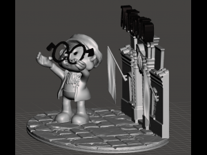 inspired figure of anteojito from the creation of garcia ferre in argentina 3D 프린트 모델