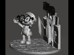 inspired figure of anteojito from the creation of garcia ferre in argentina 3D Print Model