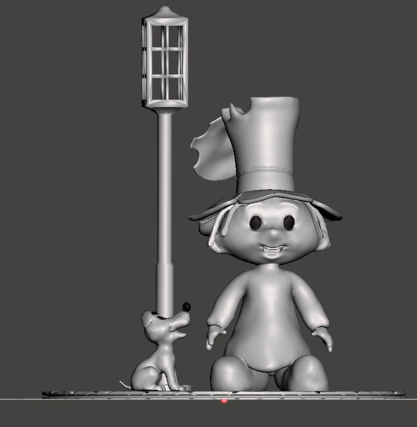 inspired figure of hijitus from the creation of garcia ferre in argentina 3D Print Model .c4d .max .obj .3ds .fbx .stl .blend