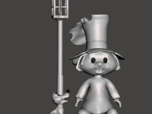 figura inspirada de hijitus na cria&ccedil;&atilde;o de garcia ferre na argentina Modelo de Impressão 3D