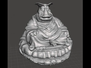 受 fasrcape 启发的 rygel xvi the dominar 3D 打印模型