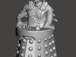 натхненний лікар, який далек імператора Давроса 3D Принт Модель