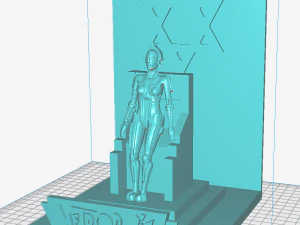 inspired robot maria scene from the 1927 movie metropolis 3D Print Model