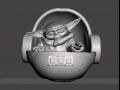 inspired from the ney series the madalorian baby yoda version 2 Modelo de Impressão 3D