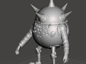 inpired labyrinth goblin bomb 1986 by jim henson i hit something yes no 3D Print Model