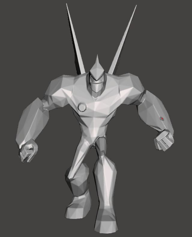 inspired ben 10 diamondhead alien low poly 3D Print Model