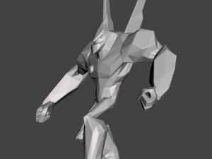 inspired ben 10 diamondhead alien low poly 3D 프린트 모델