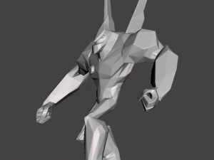 inspired ben 10 diamondhead alien low poly 3D Print Model