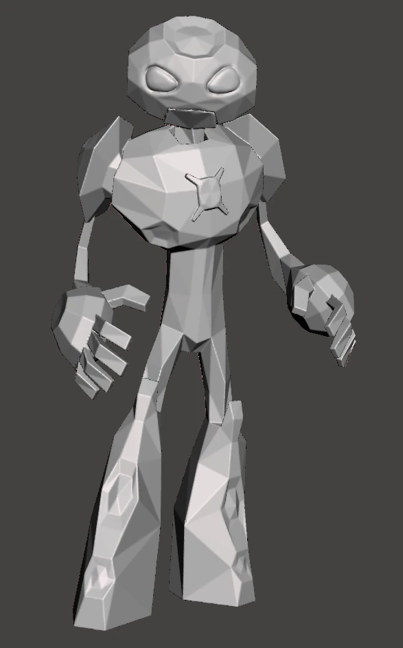 inspired ben 10 ultimate echo echo alien low poly 3D Print Model .c4d .max .obj .3ds .fbx .stl .blend