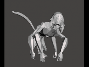 inspired ben 10 spidermonkey alien low poly 3D प्रिंट मॉडल