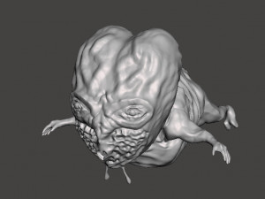 inpired guild navigator from the 1984 movie dune of david lynch 3D Print Model