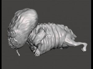 inpired guild navigator from the 1984 movie dune of david lynch 3D Print Model