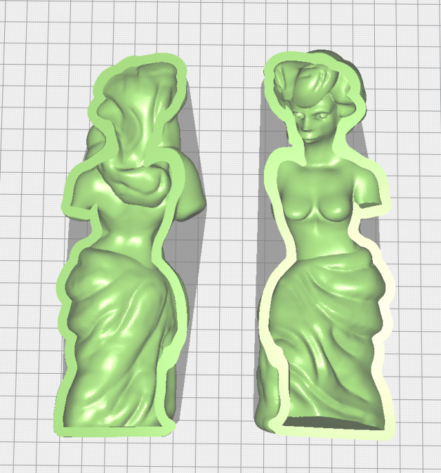 inspired the simpsons jelly gummy venus de milo mold Modelo de impresión 3D .c4d .max .obj .3ds .fbx .stl .blend 