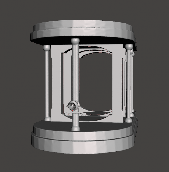 inspired in the david lynch movie dune the transport capsule for the dune guild navigator 3D प्रिंट मॉडल .c4d .max .obj .3ds .fbx .stl .blend 